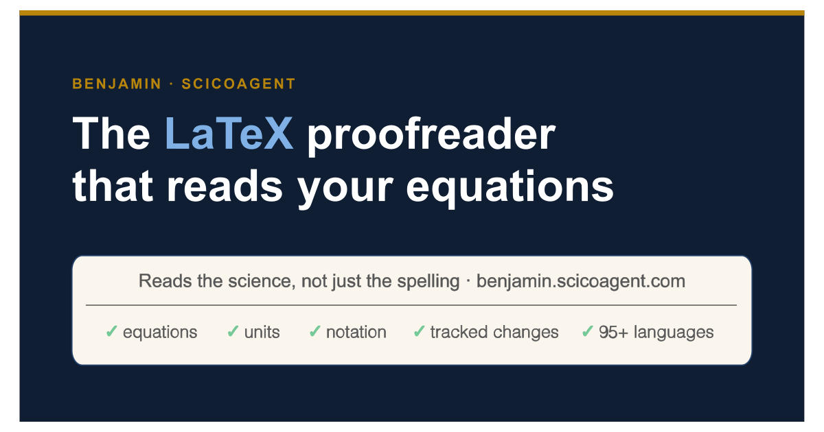 AI LaTeX Proofreader that reads your equations