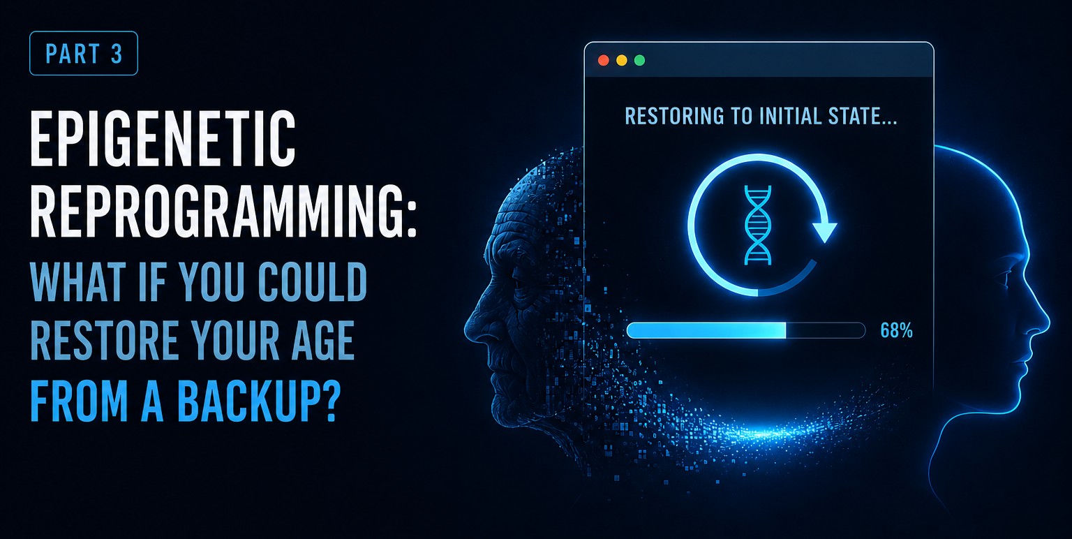 Epigenetic Reprogramming: What if you could restore your age from a backup?