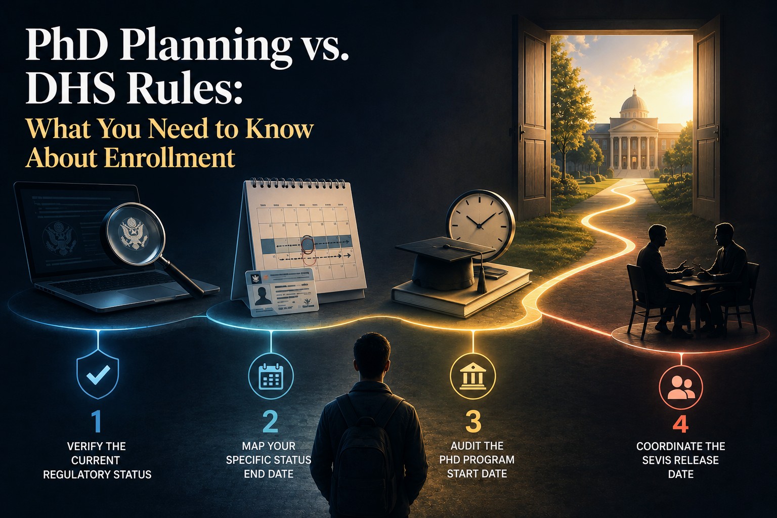 F-1 Visa Status and PhD Enrollment: Navigating DHS Rules and STEM OPT Transitions