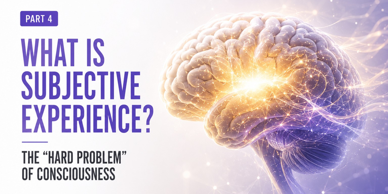 The Hard Problem of Consciousness: what is subjective experience?