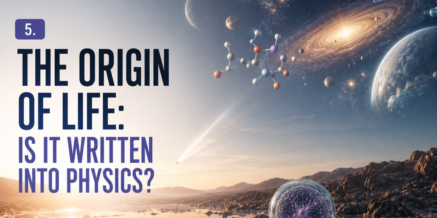 The Origin of Life: is it written into physics?